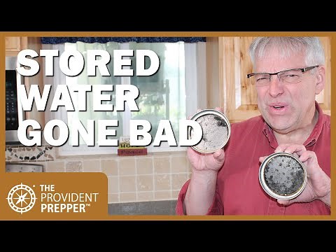 Stored Water Gone Bad - How to Store Water That Never Needs to Be Rotated