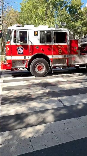 DCFD Truck 9 responding