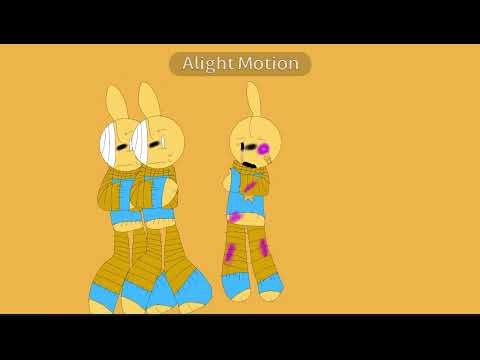 2nd time using alight motion looping the rooms ft kick the buddy a game