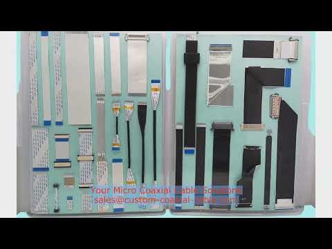 Made-to-Order 40 pin round connector FPD-Link III for autonomous vehicle micro-coax cable Poland sup