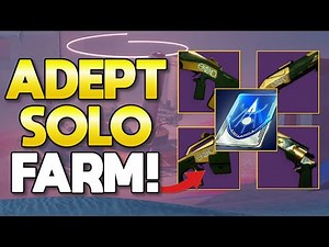 FAST & EASY ADEPT Prophecy SOLO LOOT FARM! New Rite of the Nine Ultimatum Farming! | Destiny 2
