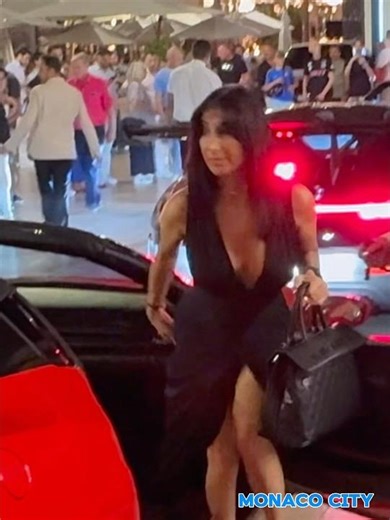 luxury rate car in girl #luxurylifestyle #luxurycars #luxurylife #monaco