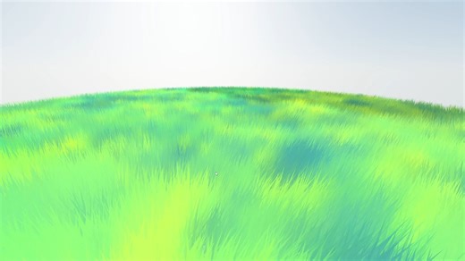threejs 实现Grass平面，简单的模拟摆动【开源分享】