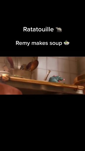 Ratatouille Cooking Scene Featuring Remy