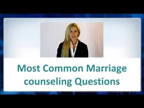 ✅ The Most Common Marriage counseling Questions