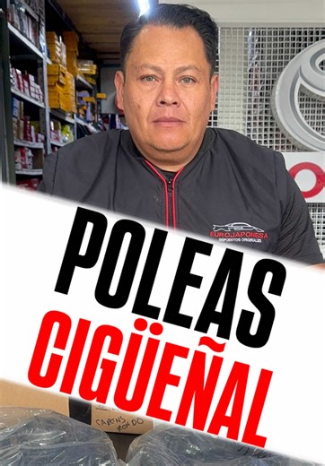 Si tu carro empieza a vibrar… no lo ignores. No siempre es el motor. No siempre es “normal”. La polea de cigüeñal mantiene todo en equilibrio. Cuando falla, el desgaste se acelera y el daño no es pequeño. Las vibraciones no aparecen porque sí. Aparecen cuando algo ya está mal. En Importadora Euro Japonesa encuentras poleas de cigüeñal originales, con referencia exacta y garantía real. 📍 Calle 1 No.19D-58 Si vibra… algo ya está fallando. . . . . #CarrosTikTok #MecánicaReal #FallasDelCarro #Motor
