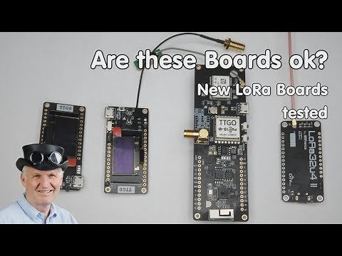 #224 Are these boards ok? New LoRa boards tested (mainly TTGO ESP32)