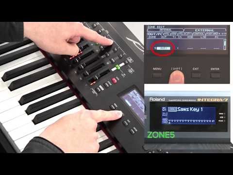 “Using an External Connected MIDI Device or Computer” Roland RD-2000 #15
