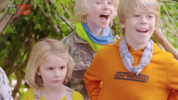 The Duchess of Cambridge receives Blue Peter green badge