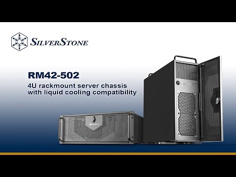 SilverStone RM42-502 4U rackmount server / workstation hybrid chassis - Preview
