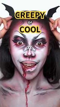 CREEPY ❌ or COOL? ✅ SFX Makeup Tutorial! 💀💄