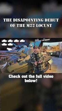 The Disappointing Debut of the M22 Locust - American Heritage Museum #lighttank #wwii #history