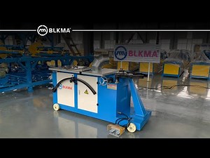 BLKMA® Electric duct shrimp elbow machine / Gorelocker elbow making machine /lockseam elbow machine