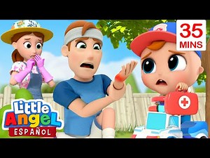 Papi, ¿Te Duele el Boo Boo? | Canciones Infantiles de Bebé Juan | Little Angel Español