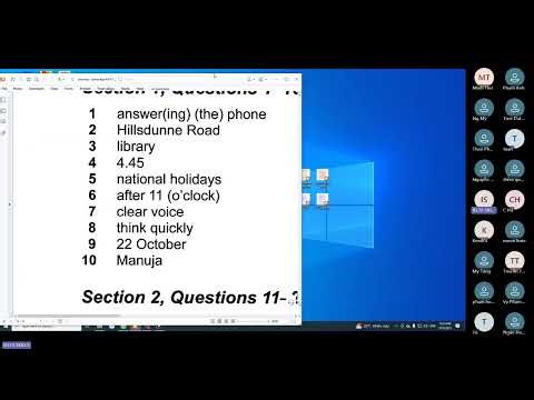 T5 09.10.25 - Listening - Cambridge IELTS Test Book 9 Test 1 Part 12