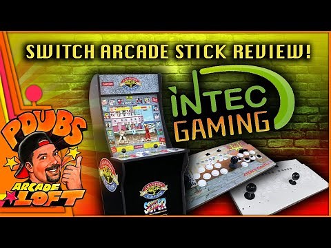 Switch Fighting Stick for Arcade1Up by Intec Gaming Review!