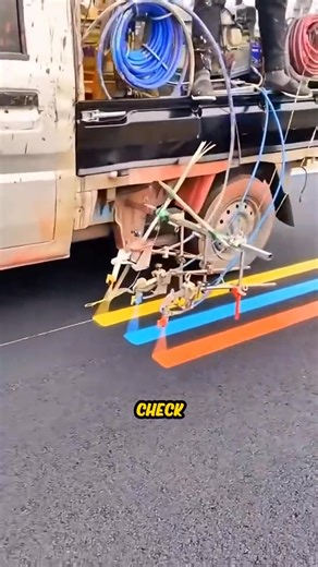 9.5K views | Marking the road with three colors isn’t random — it’s all part of a coded safety system. #construction #roadmarking #engineeringfacts #infrastructure #utilitywork | Viral Pulse | Facebook