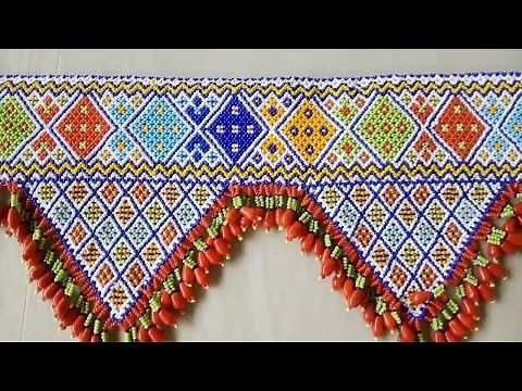 Dal Moti toran design | Door hanging Dal moti toran design