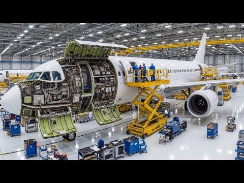 Inside the World’s Largest Airplane Factory – Boeing 787 Dreamliner Full Build Process