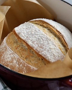 3.2K views · 18 reactions | This Artisan Bread is easy enough for anyone to make. And it only takes 4 ingredients - and one of those is water! Get the recipe here: https://www.tasteandtellblog.com/artisan-bread-in-5-minutes-a-day/ | Taste and Tell | Facebook