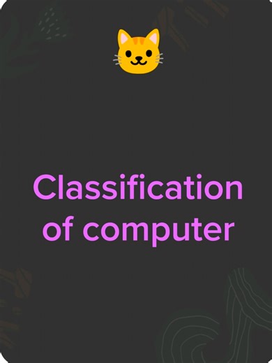 classification of computer #viral