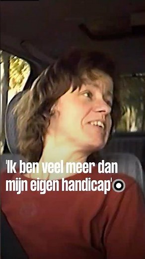 In Taxi, a passenger explains why she is much more than her disability | Back in time | KRO-NCRV