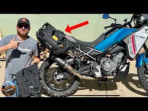 ADV Luggage & Rack Installed CFMOTO 450MT Ibex | WestWind Moto