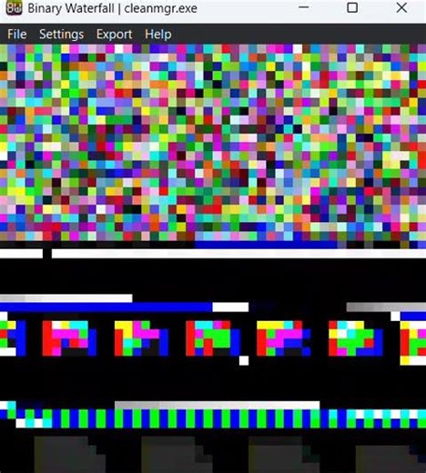 cleanmgr exe in binary waterfall