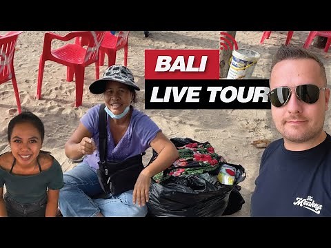 Bali Virtual Tour LIVE STREAM - Kuta Bali 2022