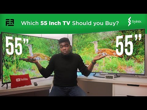 Syinix 55 Inch TV Comparison - Syinix 55F1S vs 55A1S