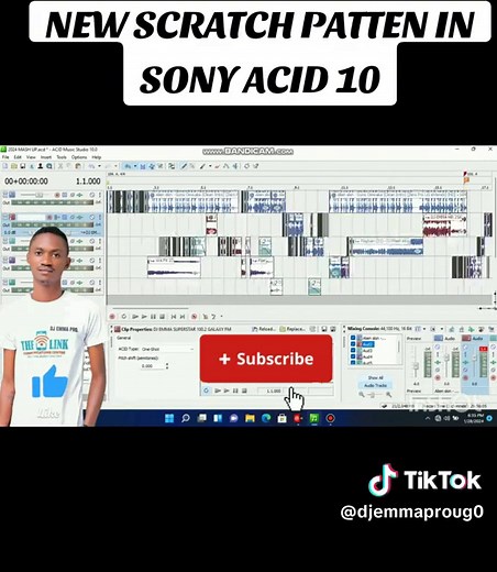 Aprende un nuevo patrón de scratch en Sony Acid
