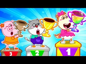 Obstacle Run 🏆 Fun Sports Day 🏃‍♂️ Teamwork For Kids | Wolfoo Channel | Kids Cartoon