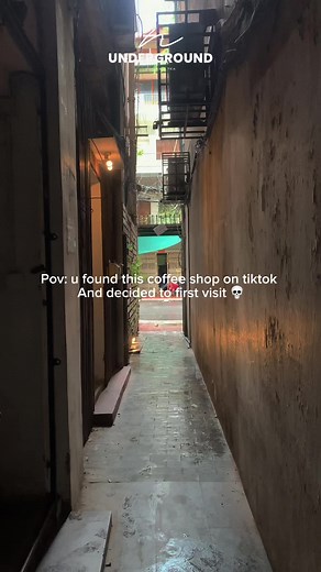 they called us The hidden Gem in city ✨♥️ #undergroundcoffee1960