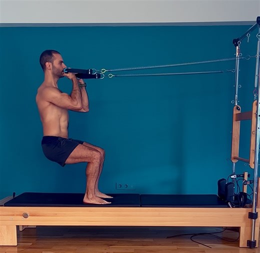 Utku on Instagram: "The Fineness of Control, The Depth of Stabilization ✨ 〰️ In Pilates, what makes the real difference is not the visible strength of the large muscles, but the silent yet powerful activation of the deep stabilizers that protect the spine and support the joints. When this chain awakens, the body doesn’t just move, it realigns from within‼️ 〰️ The Tower springs never offer fixed resistance; instead, they create a dynamic, vibrating force that constantly challenges the body to adj