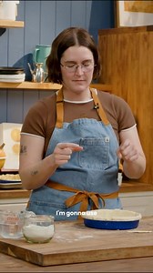 Quick tip to make your pies look amazing 🥧✨ Join Simple & Savory, a free cooking club, for live classes, expert tips, and exclusive recipes—like our buttery, nutty Pecan Pumpkin Pie. | Homemade