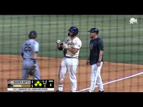 2025 Harding Baseball Highlights vs. Ouachita Baptist