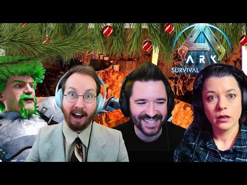Ark Christmas Party from HELL! | Ark Survival Ascended