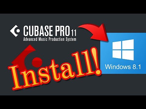 How to install Cubase 11 in Windows 8.1 (Steinberg Cubase 11)