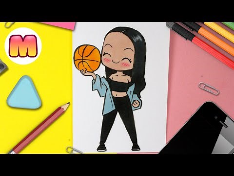 HOW TO DRAW A KAWAII GIRL 💖 Easy kawaii drawings 💖 how to draw kawaii people
