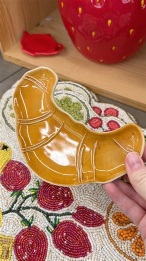 🥐 We’re serving a feast for the eyes! Shop our adorable food-shaped finds in stores. 😋 Hurry—these yummy discoveries sell out fast. Shop food shaped finds in the link in our bio. | World Market