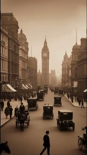 London, England in 1920s