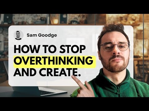 How to Stop Overthinking and Create Consistently (Creative Friction Explained)