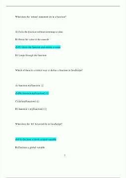CodeHS Unit 10 Questions and Answers with Verified Solutions1074