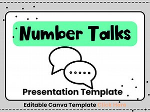 Number Talks Presentation Template