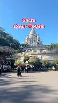 Best View of Sacre Cœur from the down area #paris #france #parisphoto
