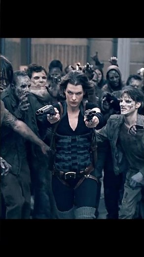 Resident Evil: Extinction – Alice Jumps Into Zombie Horde to Save Her Team 🧟‍♀️🔥🏙️