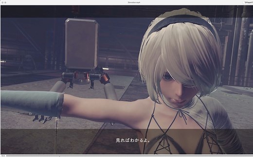 2B多露出服装自爆后全武器鉴赏动画(已更新）