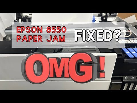 Epson 8550 #Paperjam #dtfprinter