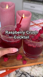 10K views · 130 reactions | We're *in love* with this cocktail - Valentine's Day has never been sweeter!  Get the ingredients below & snag this cute drinkware set, here! > https://qvc.co/drinkware Raspberry Crush Cocktail Recipe: raspberries lime juice 1 oz agave 1 oz vodka 1 oz pomegranate juice bubbly water cocktail pick for garnish | QVC | Facebook