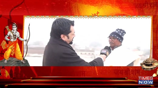 'Karsevak' Kameshwar Chaupal, the man who laid the first stone for the construction of Ram Mandir, speaks to #Madhavdas I was very sure and confident that we would get the temple built, and with that confidence, Hindus kept struggling for this...: Kameshwar Chaupal #TheNewsHourAgenda | Madhavdas Gopalakrishnan | TIMES NOW